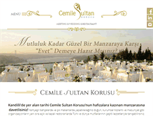 Tablet Screenshot of cemilesultan.com